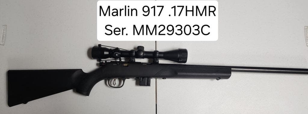 Marlin 917 .17 HMR