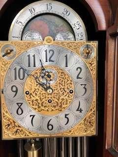 Vintage Herschede Grandfather Clock