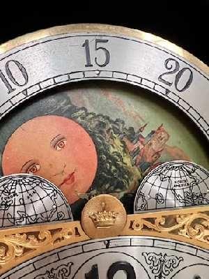 Vintage Herschede Grandfather Clock