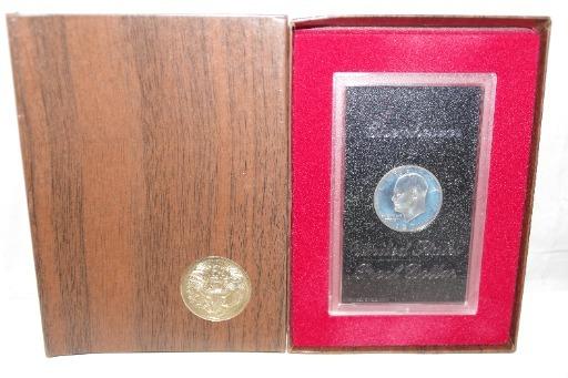Rare 1976 Eisenhower Silver Dollar Commemorative S
