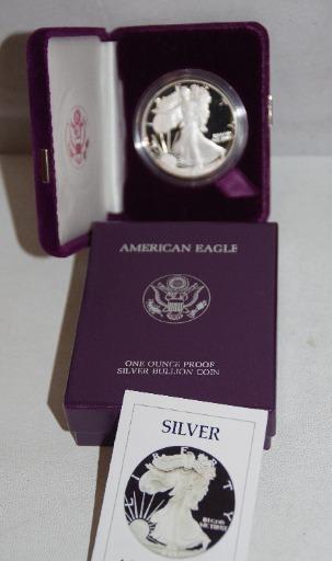 Rare 2023 American Eagle Silver Bullion Coin - Pro