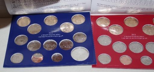 2011 United States Mint Uncirculated Coin Sets - P