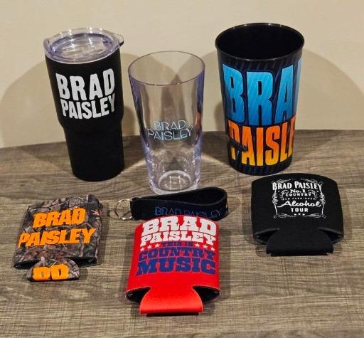 Brad Paisley Collectible Merchandise Set - Unique Fan Items