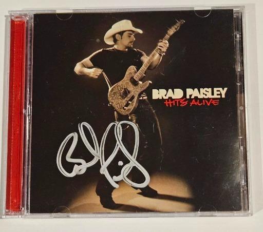 Brad Paisley - Hits Alive: Autographed Double CD Set