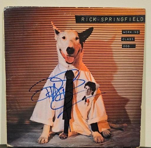 Rare Autographed Vinyl: Rick Springfield's 'Working Class Dog'