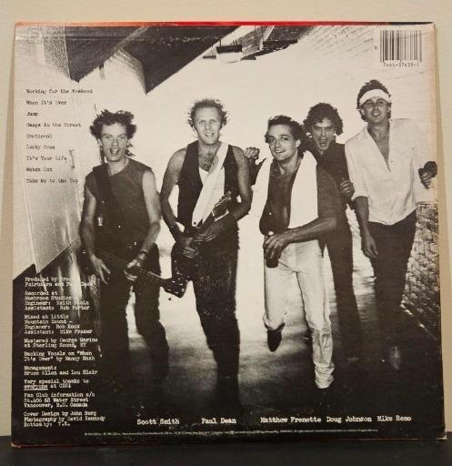 Loverboy 'Get Lucky' Vinyl Record - Autographed Classic Rock Collectible