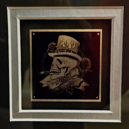 Limited Edition Platinum Plated LP & Signed Memorabilia by Poison - A Collector's Dream