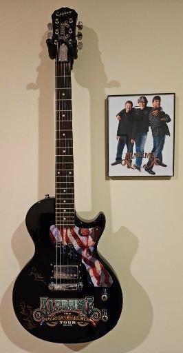 Signed Epiphone Guitar from Alabama's Farewell Tour - A Collector's Dream