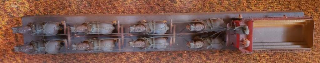 Vintage Budweiser Clydesdale Horse and Wagon Model - Authentic Brewery Collectible
