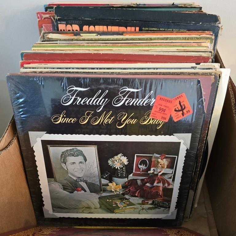 Large Vinyl Record Collection