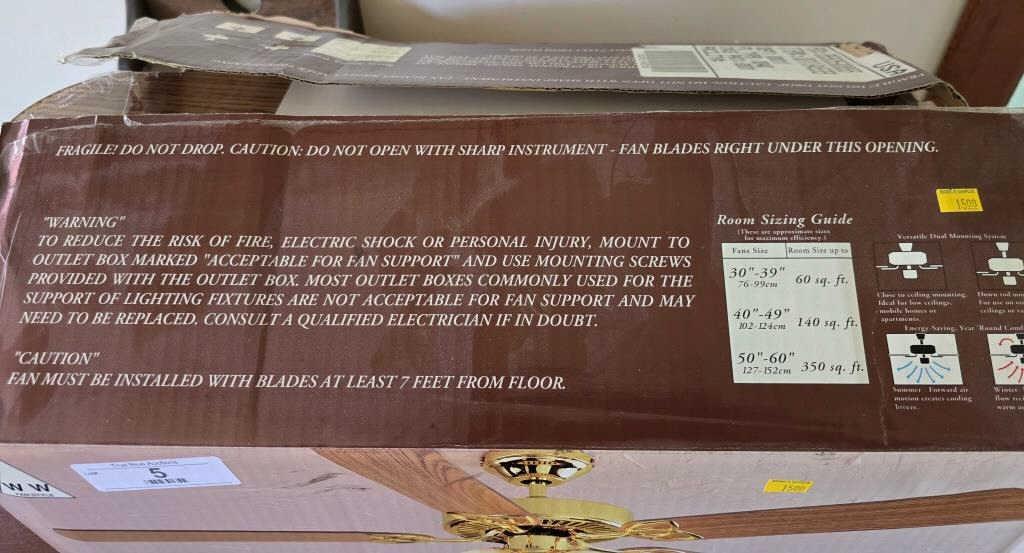 Ceiling Fan - New In Box