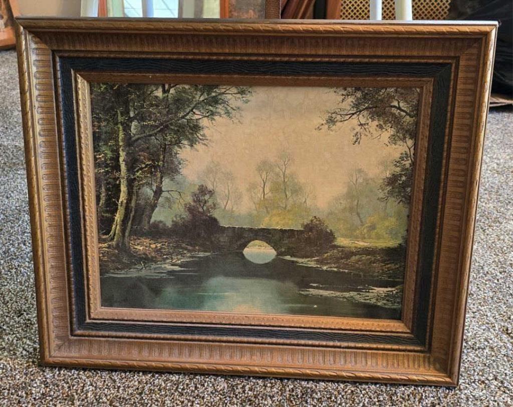 Framed Signed Print