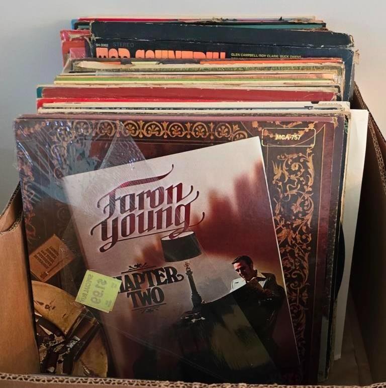 Large Vinyl Record Collection