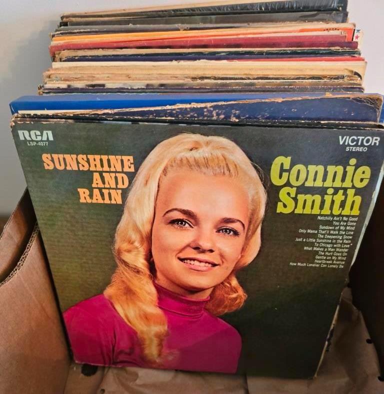 Large Vinyl Record Collection