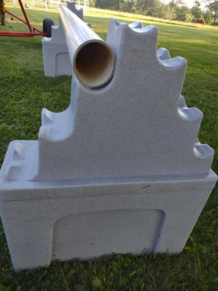 Stacker & Stacker Stand Combo Horse Jump System