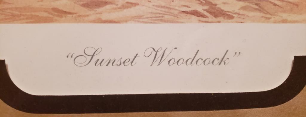 Ned Smith - Sunset Woodcock - Print 114 of 200