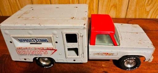 Vintage Brink's Toy Truck - Classic Collectible