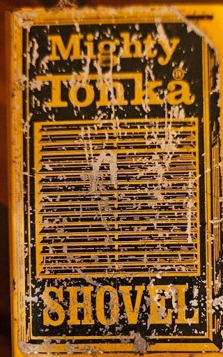 Vintage Mighty Tonka Construction Truck and Shovel Set - Classic Collectible