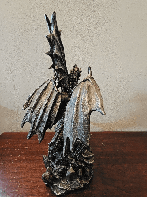 Dragon Statue with Sword