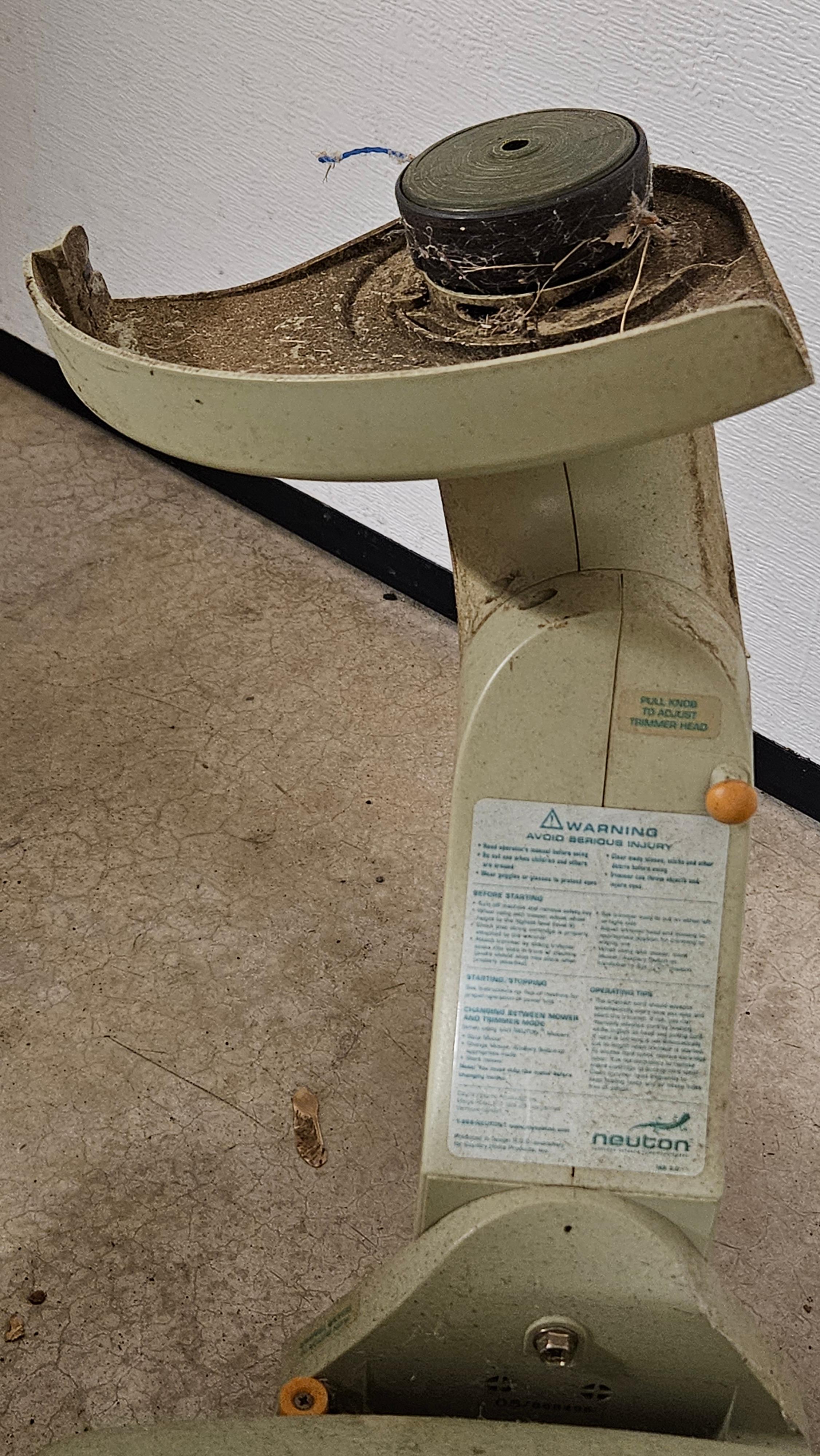 Neuton Cordless Lawn Mower and Accessories