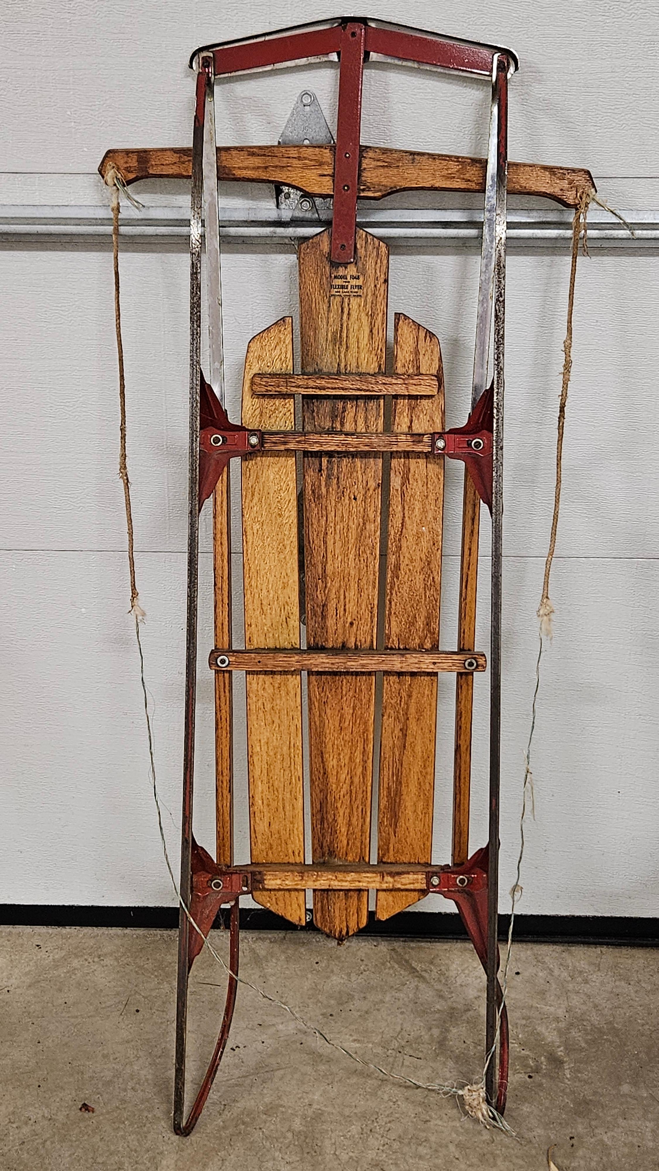 Flexible Flyer Sled