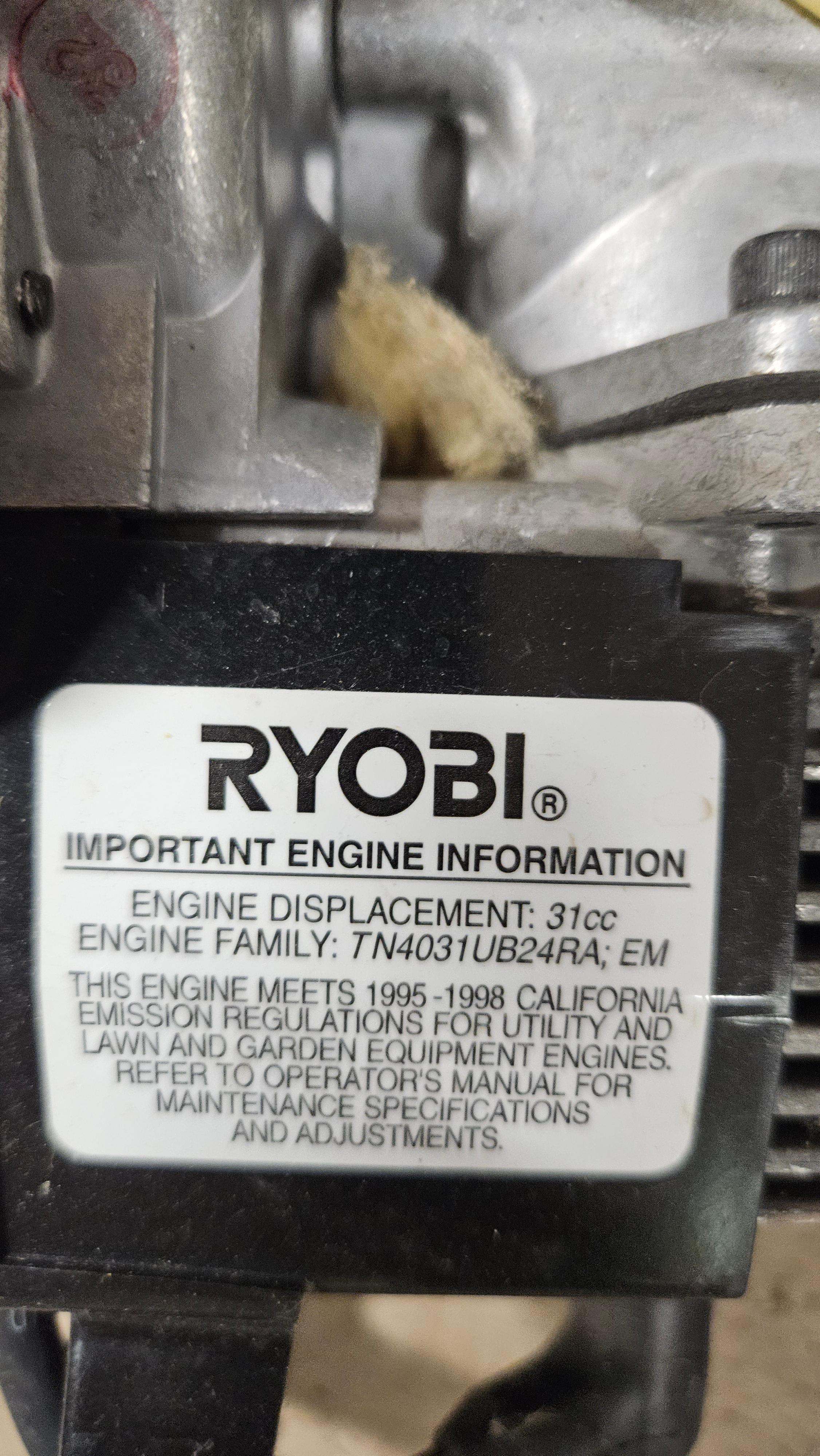 RYOBI Gas Trimmer