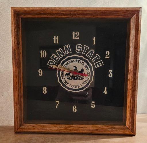 Vintage Penn State University Wall Clock - A Timeless Collector's Piece