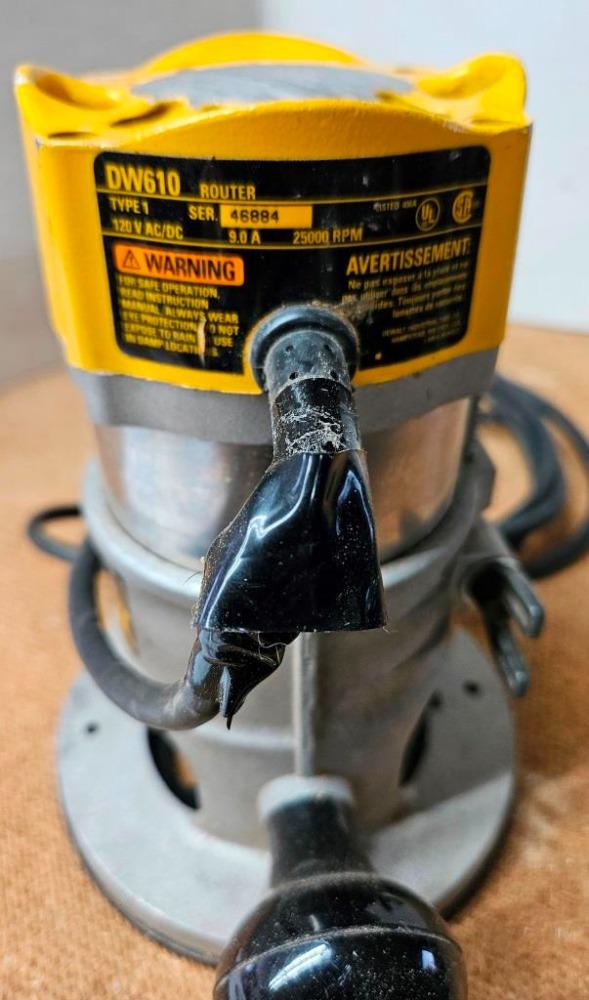 Dewalt DW610 Router - Precision Woodworking Tool