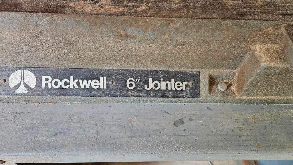 Vintage Rockwell 6" Jointer - A Woodworker's Essential Tool
