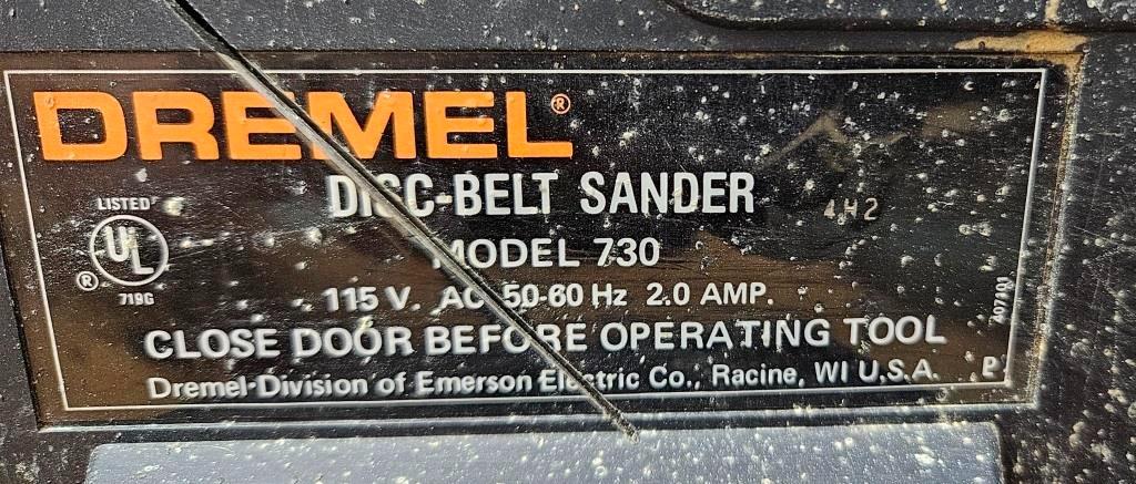 Vintage Dremel Disc/Belt Sander & Craftsman Bandsaw - Perfect for Woodworking Enthusiasts